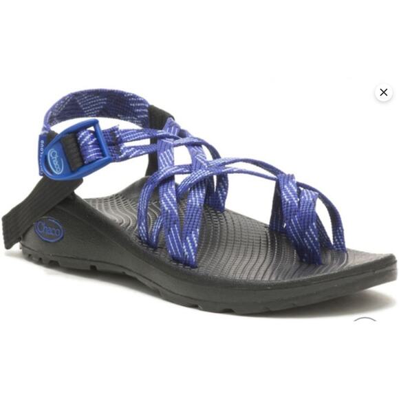 Chaco Z Cloud X2 Overhaul Blue slip resistant adjustable water sandals women's 6 - Picture 1 of 5